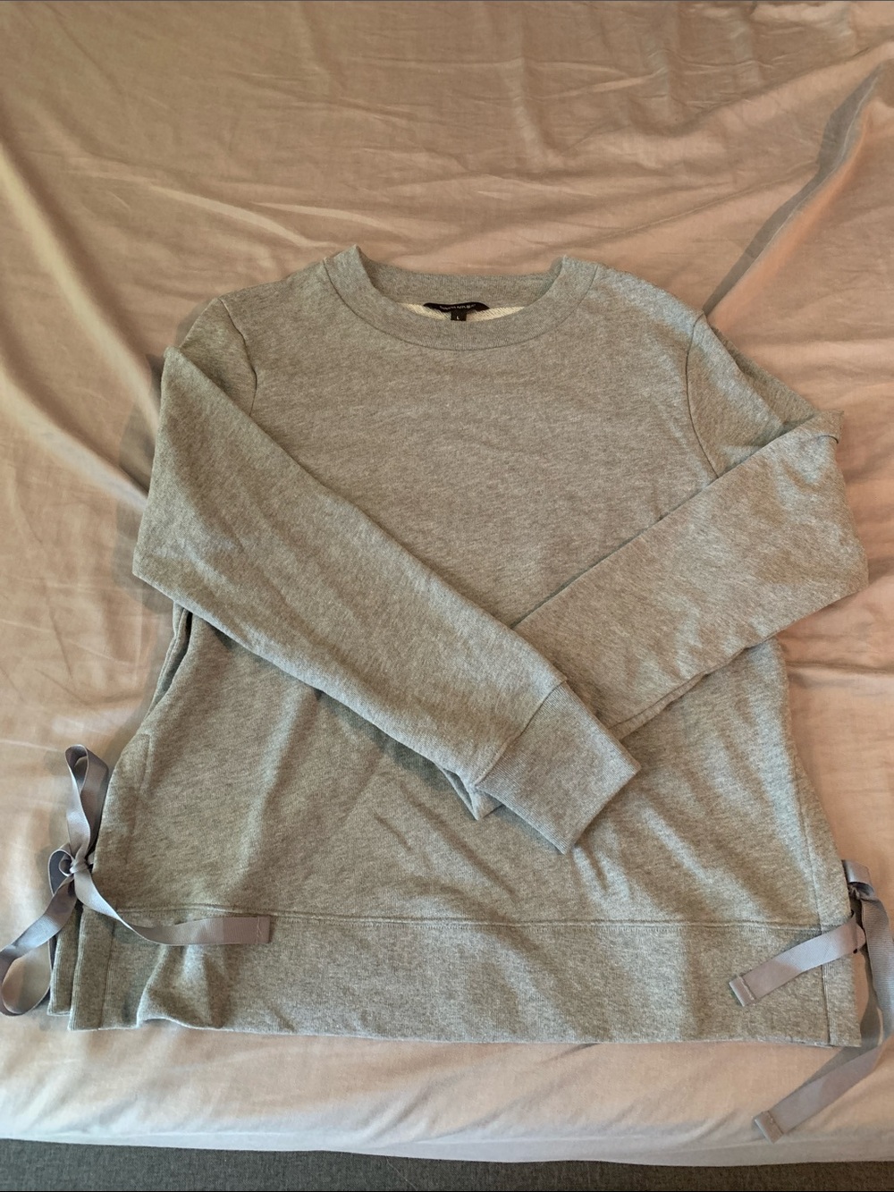 Banana Republic Side Tie Crewneck